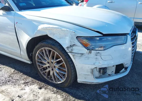 2016 Audi A6 3.0T Premium Plus from USA, damaged, VIN WAUHGAFC2GN102111